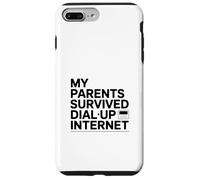 My Parents Survived Dial-Up Internet Tech Humor Nostalgic Case for iPhone 7 Plus/8 Plus