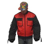My Party Shirt Marty McFly Jr. Jacket With Adjustable Sleeves, Red, 3XL