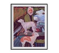 My Party Shirt Old Man And Dogs Tommy's Mother Painting Poster 18 x 24