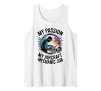 My Passion My Aircraft Mechanic Job, Aerospace Maintenance Tank Top