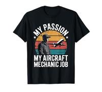 My Passion My Aircraft Mechanic Job, Airplane Maintenance T-Shirt