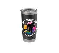 My Passion My Judo Fighter Mixed Martial Arts Judo Fighter Stainless Steel Insulated Tumbler