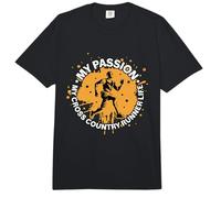 My Passion My Long Distance XC Running Cross Country Runner Comfort Colors Adult Heavyweight T-Shirt