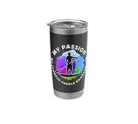 My Passion My Standup Paddle Boarding Standup Paddle Boarder Stainless Steel Insulated Tumbler