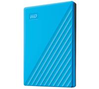 Western Digital 2 TB Hard Drive Portable External My Passport USB 3.2 Type A Automatic backup, Password protection Blue
