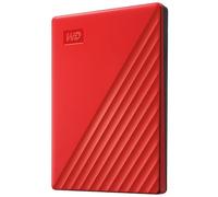 WD My Passport 2TB External HDD - Red