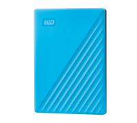 Western Digital 2 TB Hard Drive Portable External My Passport USB 3.2 Type A Automatic backup, Password protection Blue