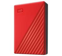 My Passport USB 3.2 Gen 1 Portable Hard Drive, 6TB Red - WDBR9S0060BRD-WESN