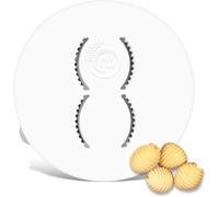 MY Pasta - Gnocchi Sardi Accessory - Pasta Disc for Philips Pasta Maker Avance - White Stainless Steel Automatic Pasta Maker Disc