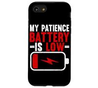 My Patience Battery Is Low Funny Exhausted Case for iPhone SE (2020) / 7/8