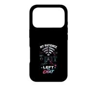 My Patience Left The Chat Gamer Case for iPhone 17 Pro