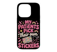 My Patients Pick Their Own Stickers Peds Nurse Case for iPhone 14 Pro