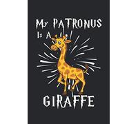 MY Patronus is a Giraffe Notebook: Blank Lined Journal for Recording Notes, Thoughts, Wishes or To Use as A Composition Notebook for School or Collage