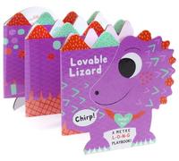 My Pawsome Pets Lovable Lizard: Interactive 1-Metre Long Fold-Out Animal Playbook for Toddlers
