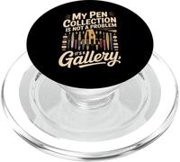 My Pen Collection Is Not A Problem It's A Gallery PopSockets PopGrip for MagSafe