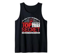 My Pen Test is Top Secret Penetration Tester Cyber Security Tank Top