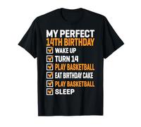 My Perfect 14th Birthday - Basketball Player Birthday T-Shirt