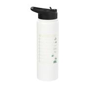 My Perfect Day Cat Owner Schedule Funny Kitty Lover Stainless Steel Insulated Water Bottle