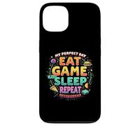 My Perfect Day EAT GAME SLEEP REPEAT - Gaming lover Case for iPhone 13