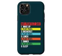 My Perfect Day Padel Player Daily Routine Funny Case for iPhone 11 Pro