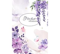 My Perfect Notebook | Elegant Floral Journal for Women | 6x9” Lined Notebook with Watercolor Cover: Delicate feminine notebook with a matte watercolor ... for notes, journaling, and daily thoughts
