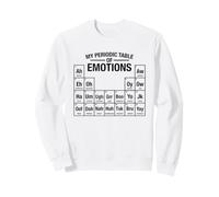 My Periodic Table of Emotions Ah Aw Eh Funny Sounds Science Sweatshirt