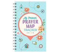 My Personal Prayer Map Tracker - Light Blue (Faith Maps)