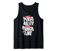 My Personality is The Punch Line Funny Sarcastic Humor Tank Top