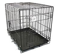 My Pet Black Dog Crate 60x42.5x51cm - 24 Inch