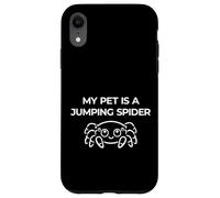 My Pet Is a Jumping Spider Case for iPhone XR