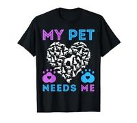 My Pet Needs Me Suicide Emotional Support Pets Dog Boy Girl Value Graphic T-Shirt