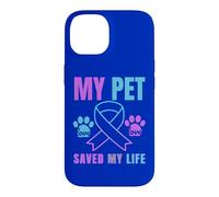 My Pet Saved My Life Suicide Prevention Emotional Cat Dog Case for iPhone 14