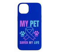 My Pet Saved My Life Suicide Prevention Emotional Cat Dog Case for iPhone 14 Plus