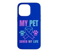 My Pet Saved My Life Suicide Prevention Emotional Cat Dog Case for iPhone 14 Pro Max