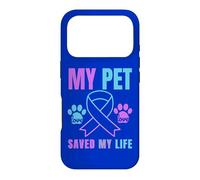 My Pet Saved My Life Suicide Prevention Emotional Cat Dog Case for iPhone 17 Pro
