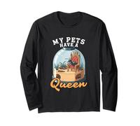My Pets Have A Queen Ant Colony Ant Keeper Long Sleeve T-Shirt