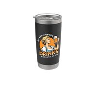 My PhD Advisor Drinks Because of Me | Dissertation Humor Stainless Steel Insulated Tumbler