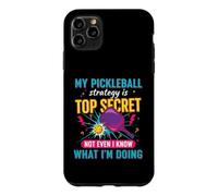 My Pickleball Strategy Is Top Secret Funny Paddle Case for iPhone 11 Pro Max