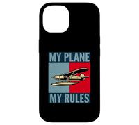 My PLane My Rules Aircraft Airplane Seaplane Pilot Case for iPhone 14