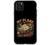 My Plane My Rules - Funny Aviation Pilot Quote for Men Women Case for iPhone 11 Pro Max