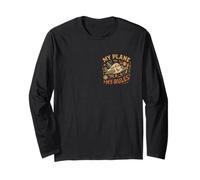 My Plane My Rules - Funny Aviation Pilot Quote for Men Women Long Sleeve T-Shirt