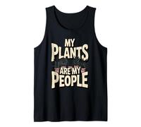 My Plants are My People Funny Plant Lover Tank Top