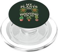“My Plants Are Rooting For Me” Cozy Plant Art PopSockets PopGrip for MagSafe