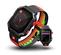 My Play Watch Atari 2600 Retro Gaming Smartwatch with Selective Tech, Non-Connected, Built-in Centipede™, Pong™, Missile Command™, Super Breakout™, Fitness Tracker, IP68 Rating