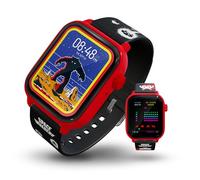 My Play Watch Space Invaders Retro Gaming Smartwatch with Selective Tech, Red, Non-Connected, Built-in Space Invaders™ Game, Fitness Tracker, Custom Watch Faces, Classic Arcade Sound, IP67 Rating