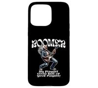 My Playlist Can Beat Up Your Playlist Fun Baby Boomer Design Case for iPhone 15 Pro Max