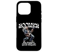 My Playlist Can Beat Up Your Playlist Fun Baby Boomer Design Case for iPhone 16 Pro