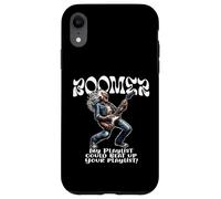 My Playlist Can Beat Up Your Playlist Fun Baby Boomer Design Case for iPhone XR