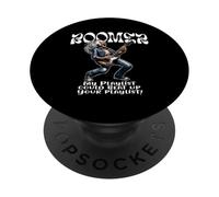 My Playlist Can Beat Up Your Playlist Fun Baby Boomer Design PopSockets Adhesive PopGrip