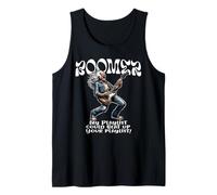My Playlist Can Beat Up Your Playlist Fun Baby Boomer Design Tank Top